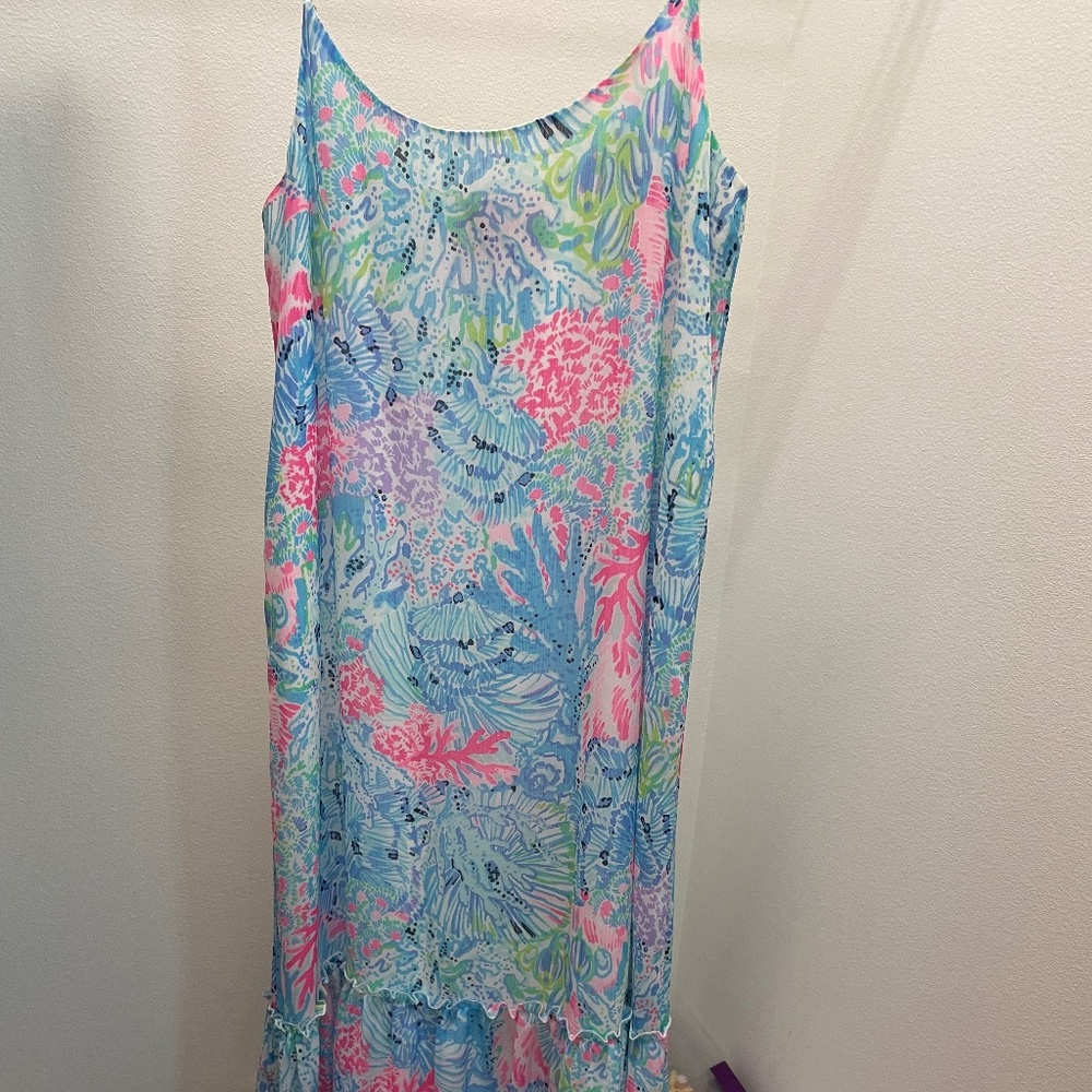 Lilly Pulitzer Winni Midi Multi Color Sink or Swim